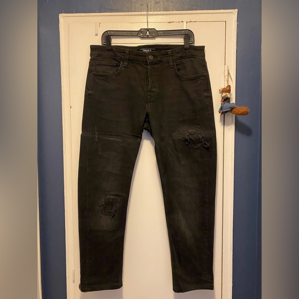 Distressed Jeans